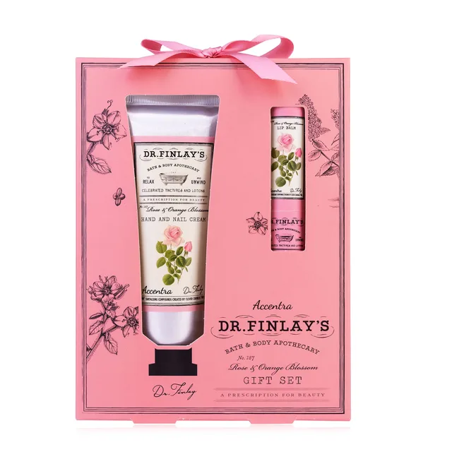 Accentra Dárková sada Rose & Orange Blossom Dr. Finlay`s
