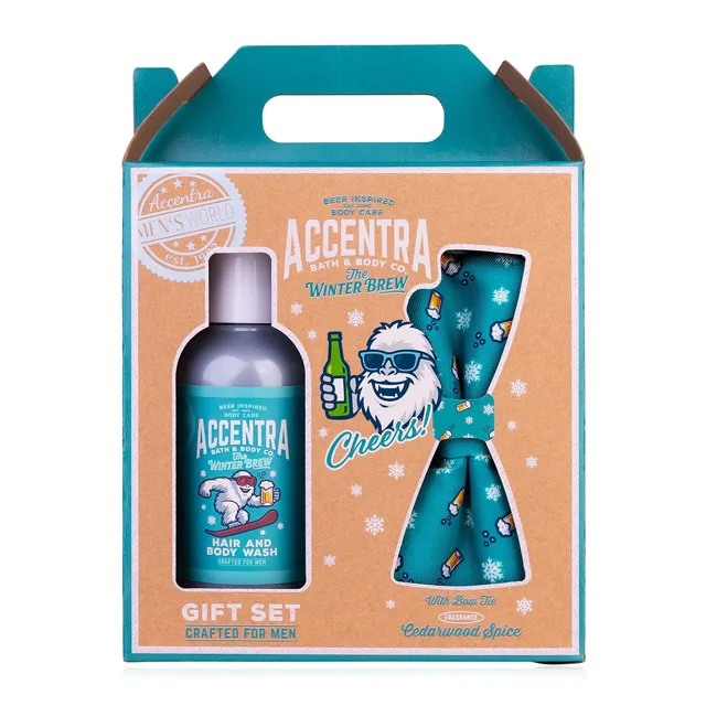 Accentra Dárková sada s motýlkem Men`s Collection Winter Edition