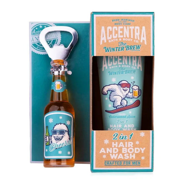 Accentra Dárková sada s otvírákem Men`s Collection Winter Edition