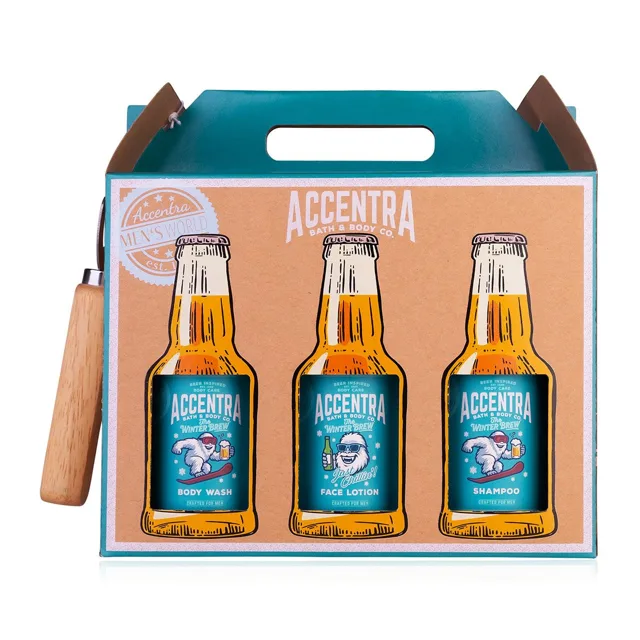 Accentra Dárková sada s otvírákem na lahve Men`s Collection Winter Edition