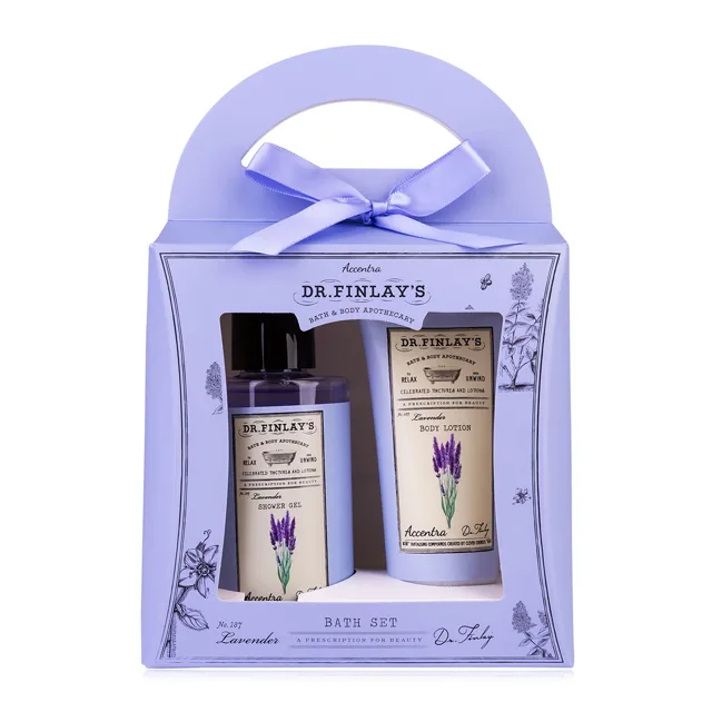 Accentra Dárková sada tělové péče Lavender Blossom Dr. Finlay`s
