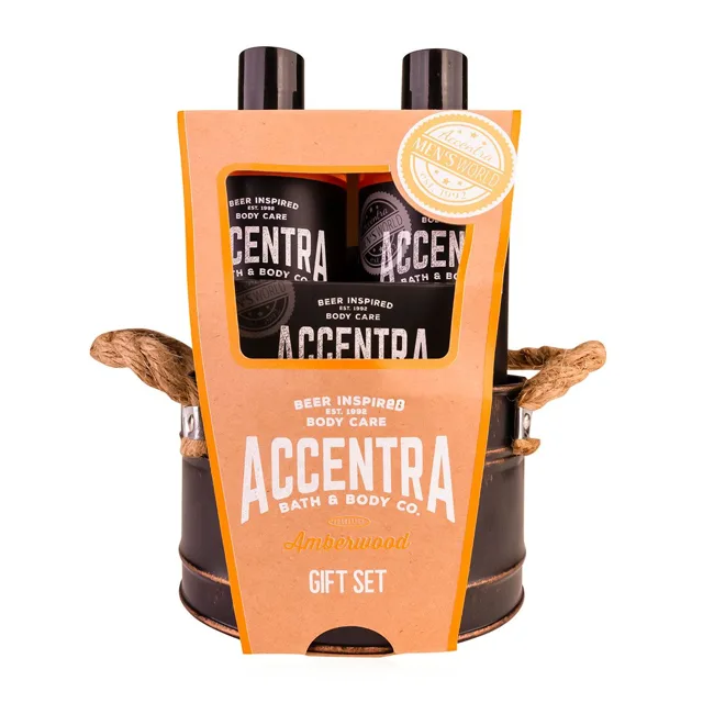 Accentra Dárková sada v plechovém kyblíku Men`s Collection