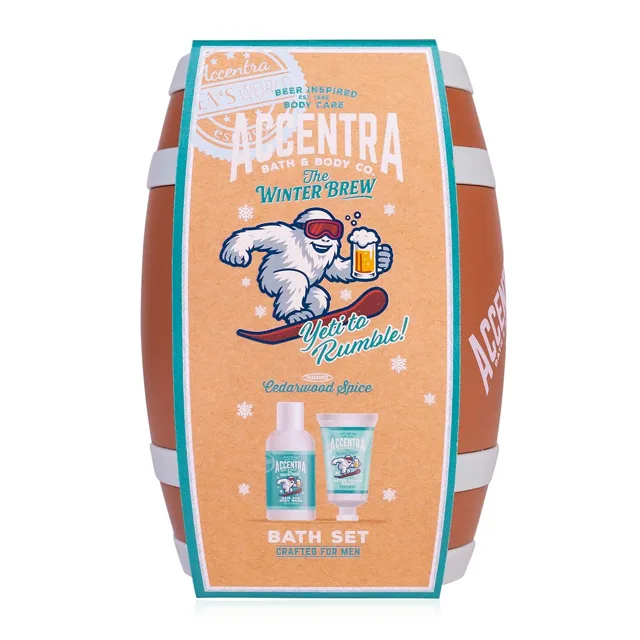 Accentra Dárková sada ve tvaru sudu Men`s Collection Winter Edition