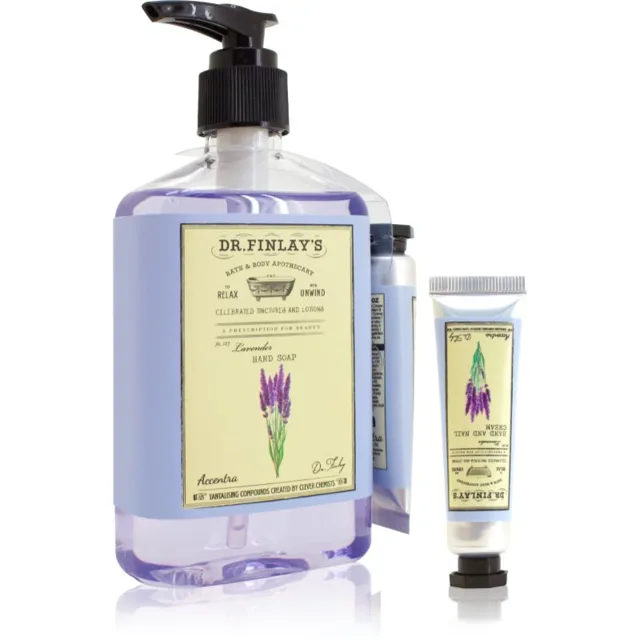 Accentra Dr. Finlay´s Set dárková sada na ruce s vůní Lavender 2 ks