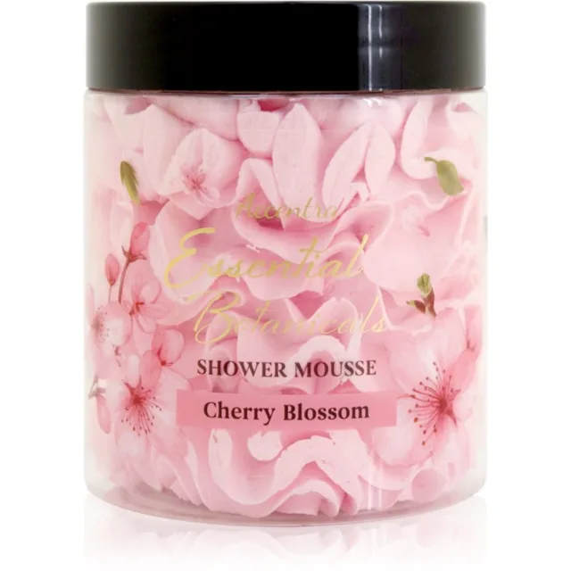 Accentra Essential Botanicals Shower Mousse sprchová pěna vůně Cherry Blossom 200 g