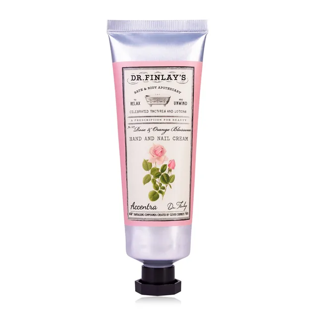 Accentra Krém na ruce Rose & Orange Blossom Dr. Finlay`s Hand and Nail Cream 60 ml