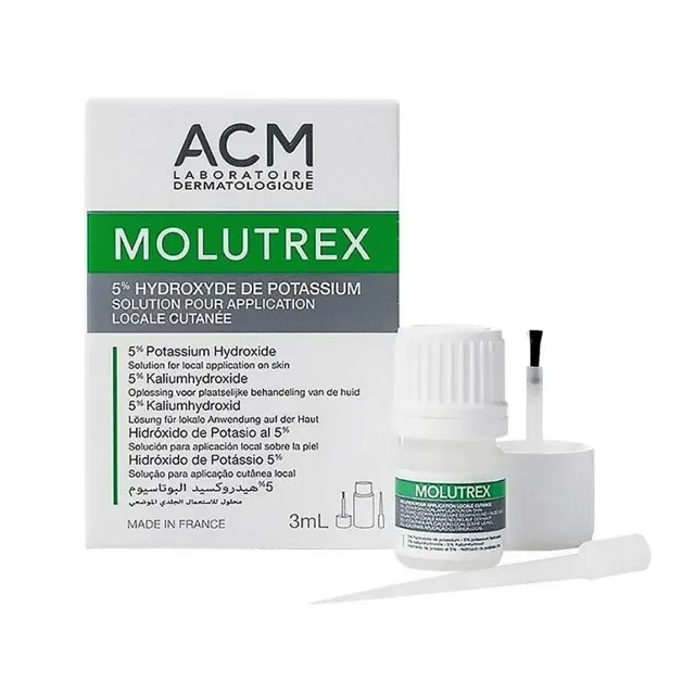 ACM MOLUTREX roztok na ošetření kontagiózneho moluska 3 ml