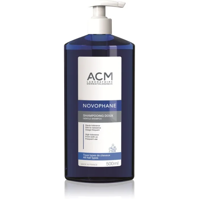 ACM Novophane Gentle Shampoo extra jemný šampon pro všechny typy vlasů 500 ml