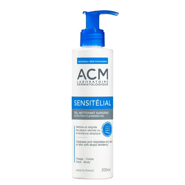 ACM Ultra výživný čisticí gel Sensitélial Cleansing Gel 200 ml