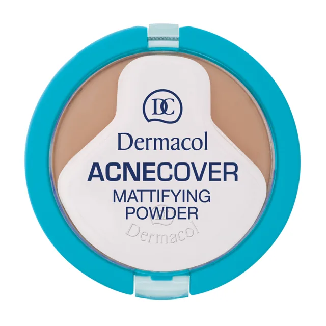 Acnecover Kompaktní matující pudr na problematickou pleť č.4 Honey Dermacol - Oficiální e-shop Dermacol