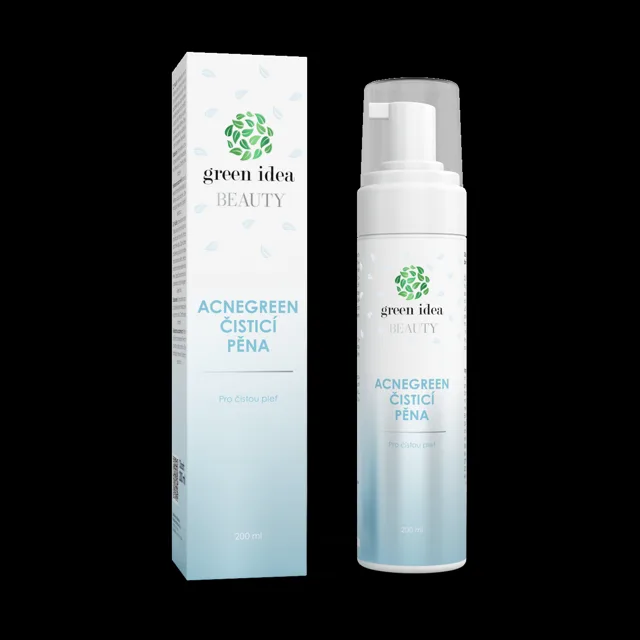 Acnegreen – čisticí pěna 200 ml – Green idea