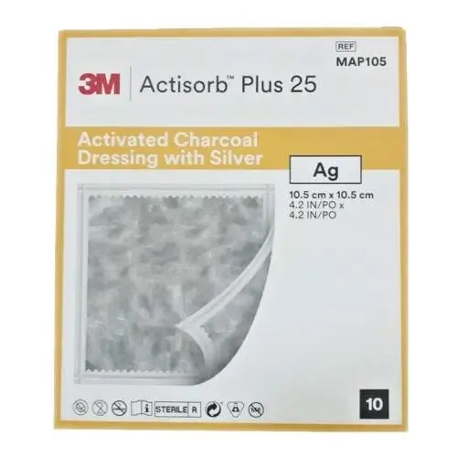 Actisorb Plus 25 krytí 10.5x10.5cm 10ks