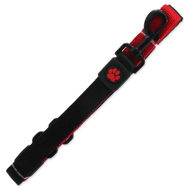 ACTIVE DOG Vodítko Bungee Neoprene L červené 2,5x120cm