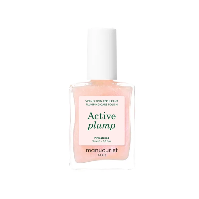 Active™ Plump Pink Glazed – Pečující lak na nehty, 15 ml