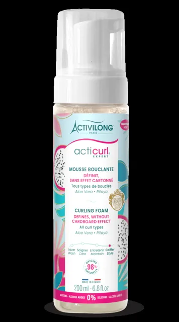 Activilong Acticurl Expert Curling Foam 200ml - Pěna na kudrnaté vlasy s aloe vera