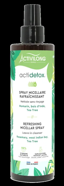 Activilong ActiDetox Refreshing Micellar Spray 250ml - Osvěžující micelární sprej