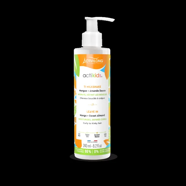 Activilong Actikids Leave-In 250ml - Mléčný krém pro hydrataci a definici dětských kudrlin