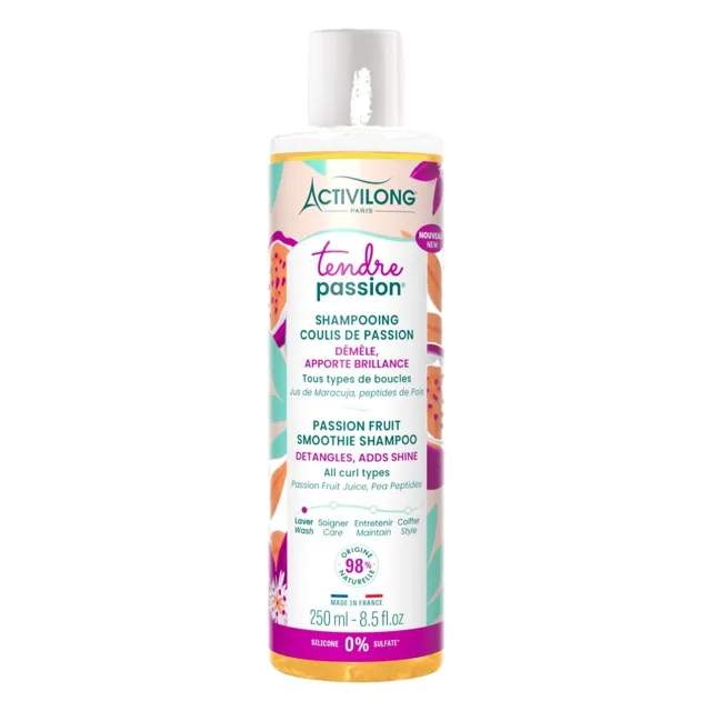 Activilong Tendre Passion Passion Fruit Smoothie Shampoo 250ml - Jemný šampon s marakujou