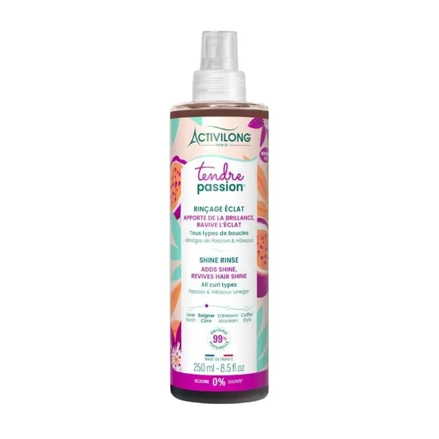 Activilong Tendre Passion Shine Rinse 250ml - Oplach s leskem