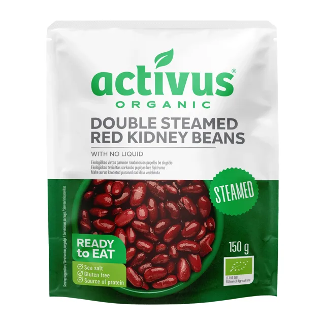 Activus Červené fazole bez nálevu, 150 g