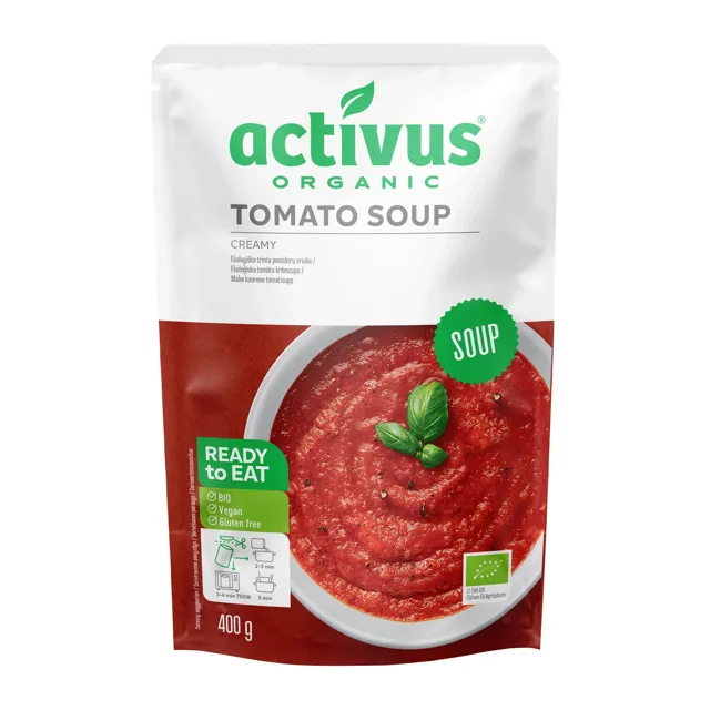 Activus Tomatová polévka krémová, 400 g