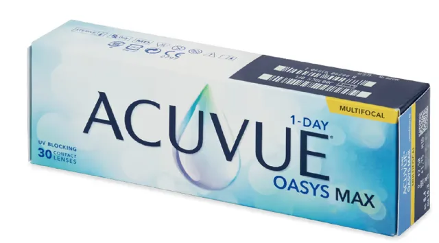 Acuvue Oasys Max 1-Day Multifocal 30 (+4.75)