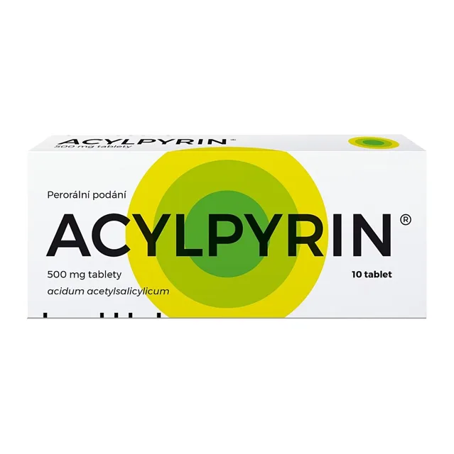 ACYLPYRIN 500 mg 10 tablet
