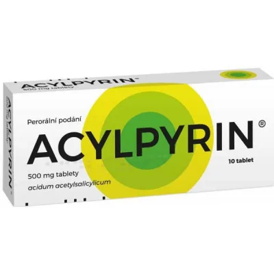 Acylpyrin 500mg tbl.nob. 10x500mg