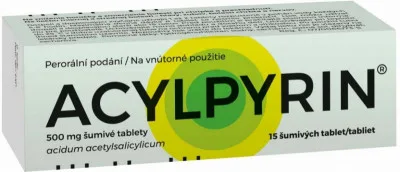 ACYLPYRIN POR 500MG TBL EFF 15