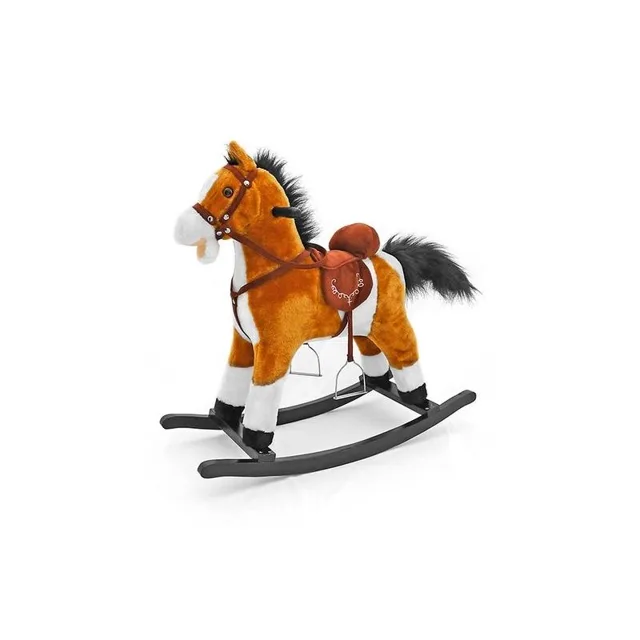 Adam Toys Houpací kůň Mustang Light Brown