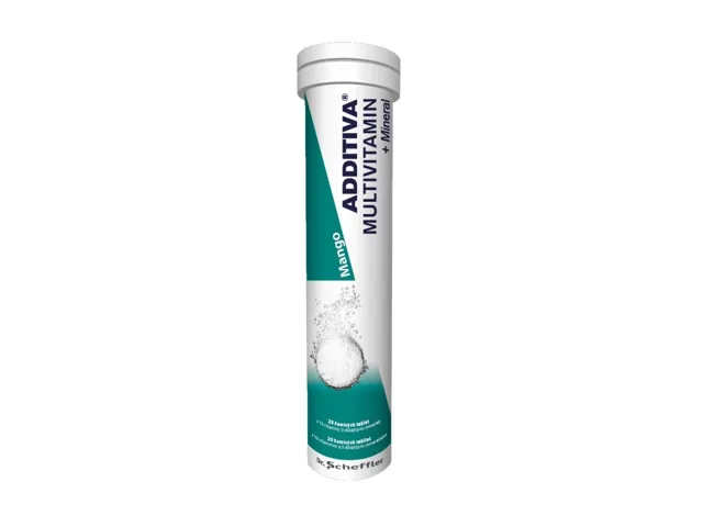 Additiva multivit.+mineral mango šumivé tbl.20