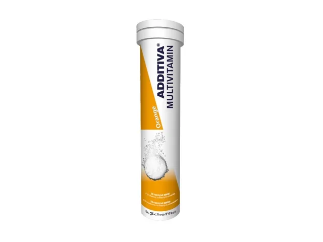 Additiva multivitamin pomeranč šum.tbl.20
