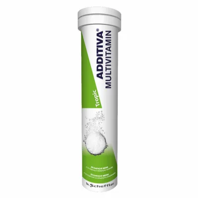 Additiva Multivitamin tropic šumivé tablety 20 ks