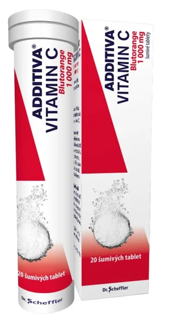 Additiva Vitamin C Blutorange tbl eff 20x1g