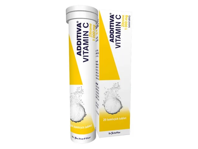 Additiva Vitamin C citron tbl eff 20