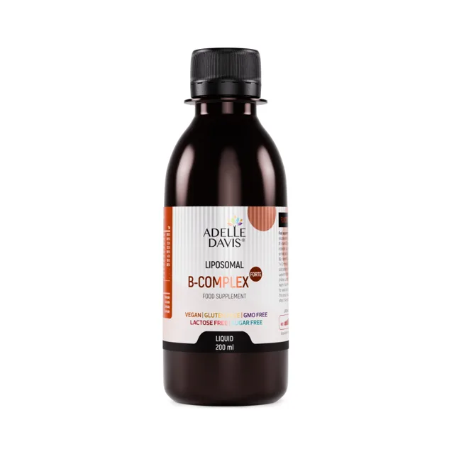 Adelle Davis Lipozomální B-komplex Forte 200 ml