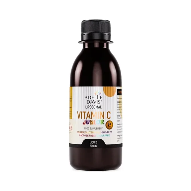 ADELLE DAVIS Lipozomální vitamín C junior od 3 let 200 ml