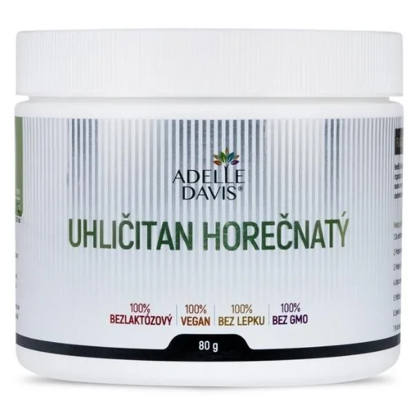 Adelle Davis magnesium (uhličitan hořečnatý) v prášku, 80 g