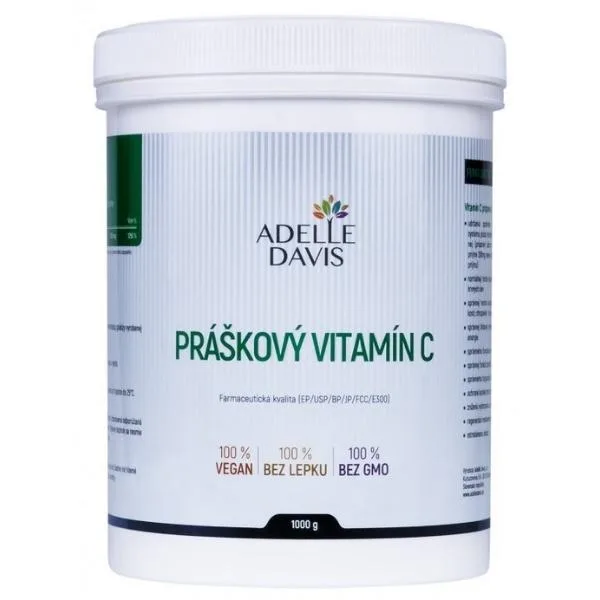 Adelle Davis práškový vitamín C, 1 kg