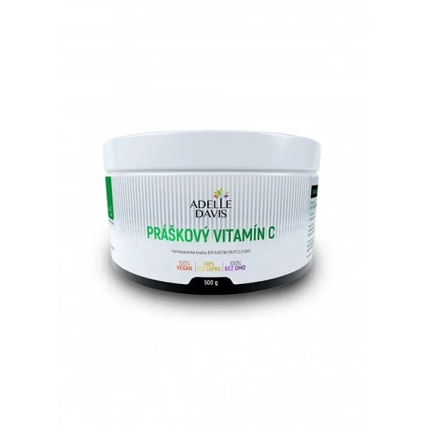 Adelle Davis Vitamín C práškový, 500 g