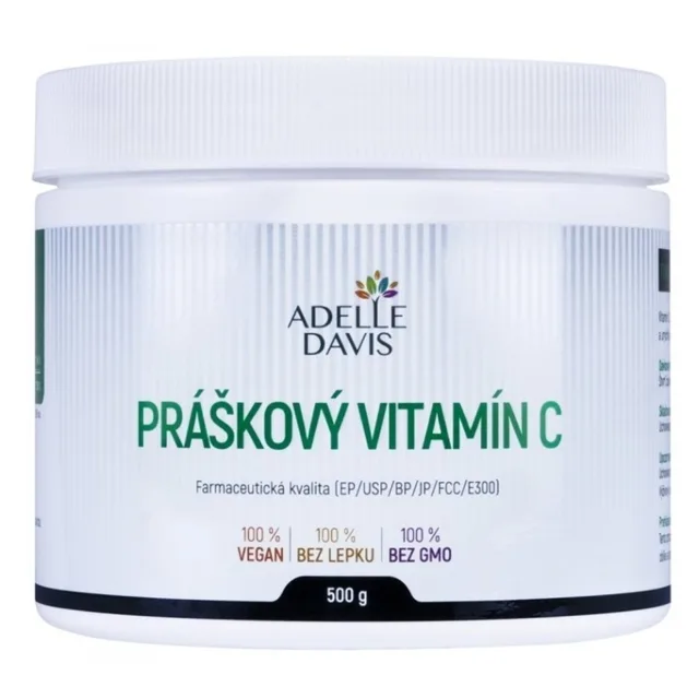 ADELLE DAVIS Vitamín C práškový 500 g
