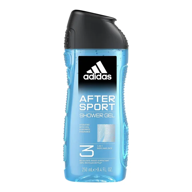 Adidas After Sport Shower Gel 3-In-1 250ml