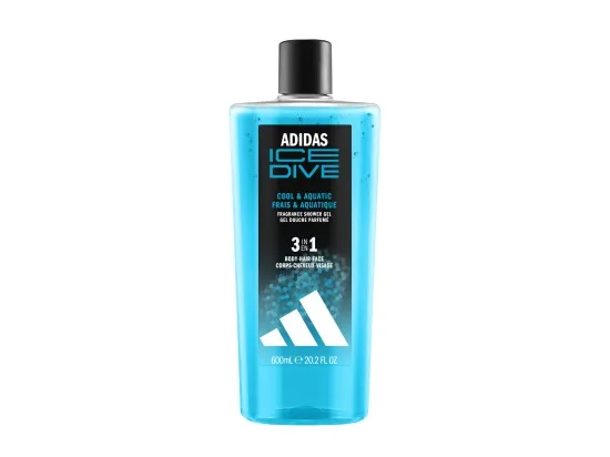 Adidas MEN Ice Dive sprchový gel 600 ml