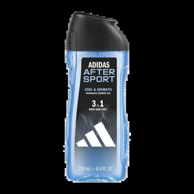 adidas Sprchový gel pro muže 3v1 After Sport  250 ml