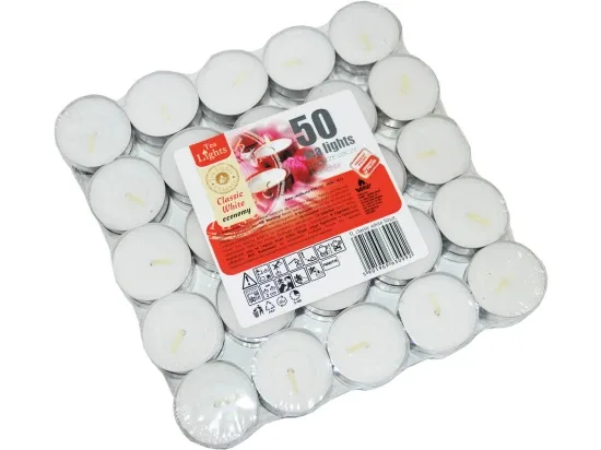 Admit čajová svíčka 50 ks