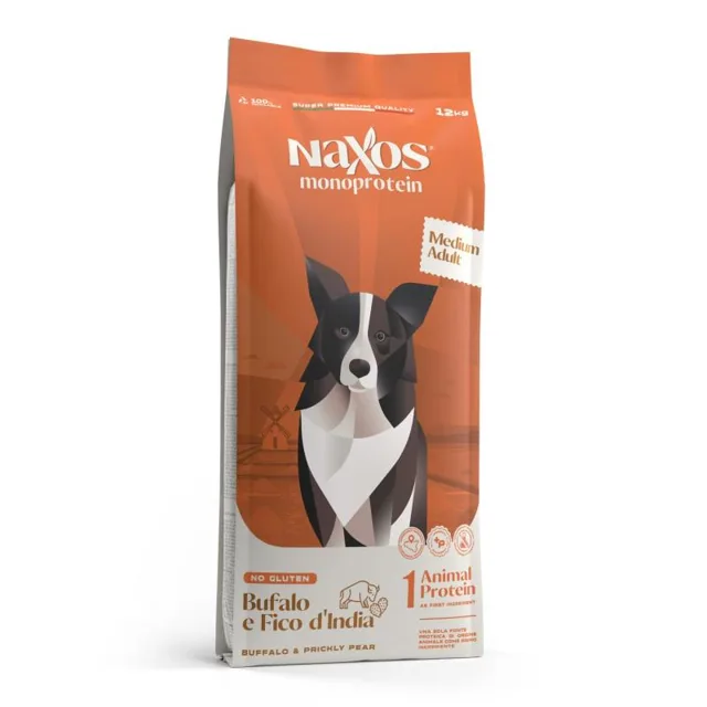 Adragna NAXOS monoprotein adult medium buvol a opuncie 12kg