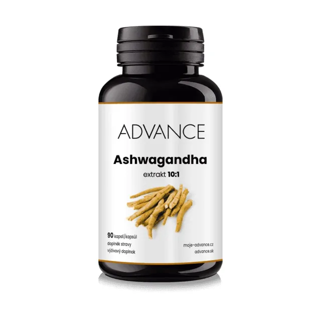 ADVANCE Ashwagandha extrakt 10:1 90 kapslí