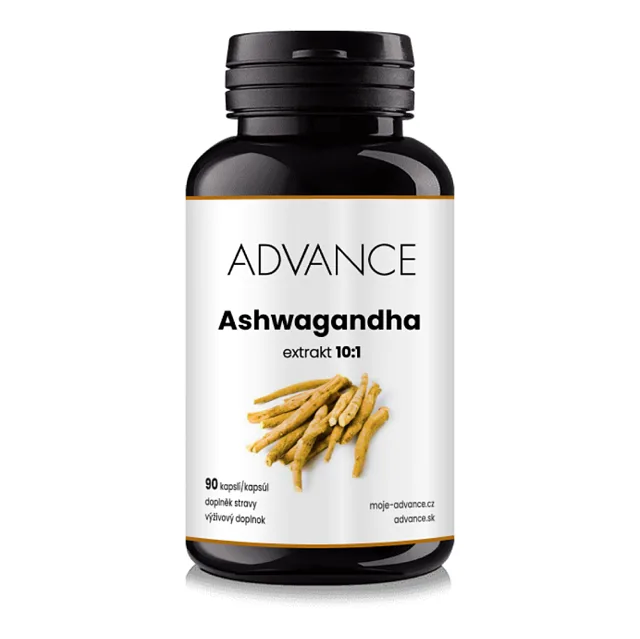 ADVANCE Ashwagandha extrakt 10:1 90 kapslí