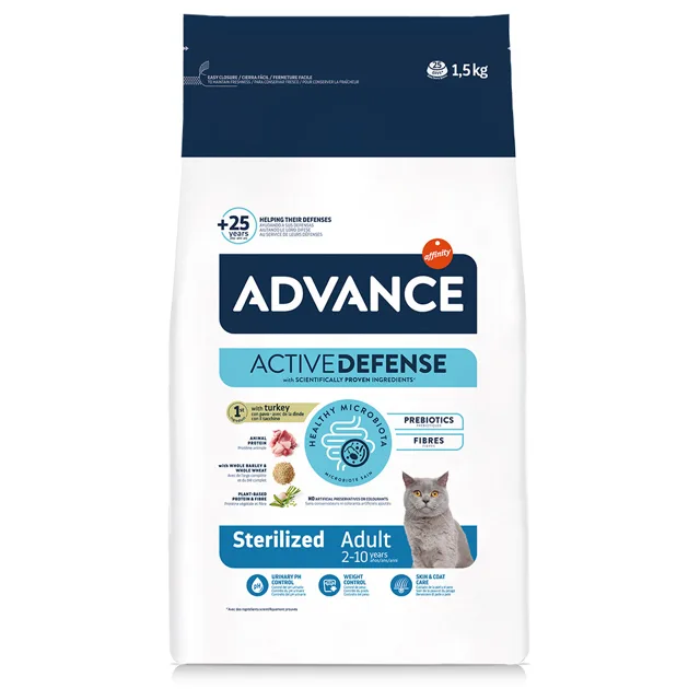 Advance Cat Sterilized krůtí - 10 kg