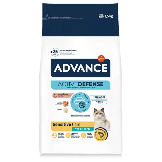 Advance Cat Sterilized Sensitive - 2 x 3 kg